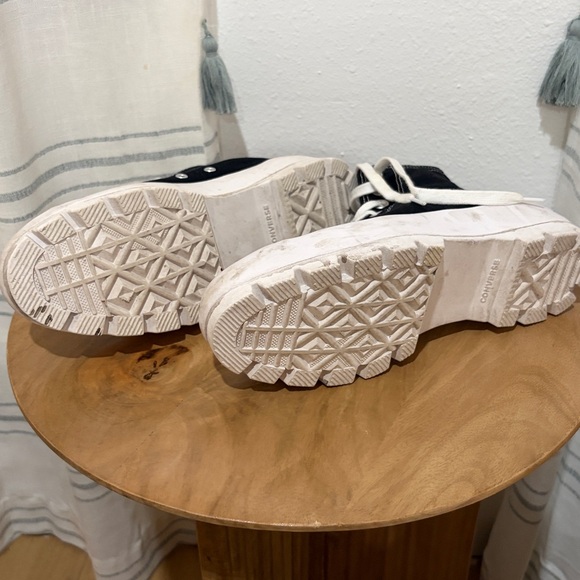 Converse Classic All Star Black and White High-Tops - Picture 6 of 7